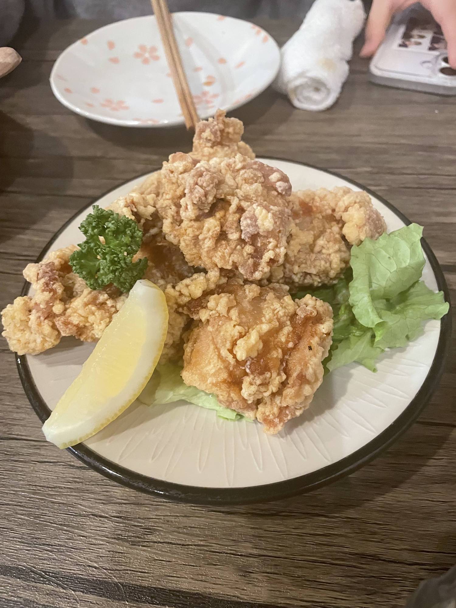 鳥の唐揚げ